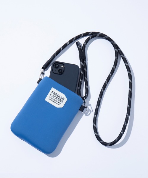 FREDRIK PACKERS(フレドリックパッカーズ)の「【FREDRIK PACKERS】限定モデル Multi SmartPhone Shoulder マルチスマホショルダー(ショルダーバッグ・レディース・グレー/ブルー/ブラック系その他2/アイボリー/カーキ/ブラック/グレー系その他2・FREE)」の7枚目の写真