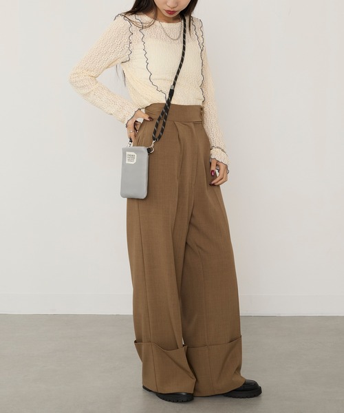 FREDRIK PACKERS(フレドリックパッカーズ)の「【FREDRIK PACKERS】限定モデル Multi SmartPhone Shoulder マルチスマホショルダー(ショルダーバッグ・レディース・グレー/ブルー/ブラック系その他2/アイボリー/カーキ/ブラック/グレー系その他2・FREE)」の20枚目の写真