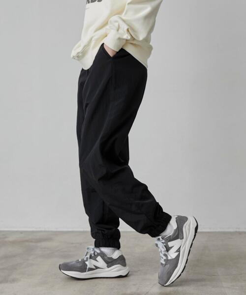coen（コーエン）の「ナイロングログランルーズジョガーパンツ（その他パンツ・メンズ・ダークグレー/ブラック・L/M/S/XL）」の6枚目の写真