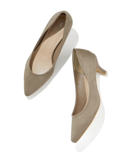 ROPE' PICNIC(ロペピクニック)の「リサイクルフェイクスエードプレーンパンプス(パンプス・レディース・ピンク系その他2/ブラック/ベージュ・24.0cm/23.0cm/23.5cm/24.5cm)」の10枚目の写真