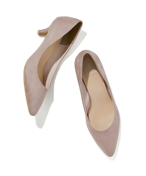 ROPE' PICNIC(ロペピクニック)の「リサイクルフェイクスエードプレーンパンプス(パンプス・レディース・ピンク系その他2/ブラック/ベージュ・24.0cm/23.0cm/23.5cm/24.5cm)」の9枚目の写真