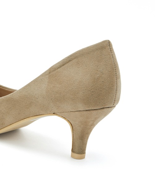 ROPE' PICNIC(ロペピクニック)の「リサイクルフェイクスエードプレーンパンプス(パンプス・レディース・ピンク系その他2/ブラック/ベージュ・24.0cm/23.0cm/23.5cm/24.5cm)」の15枚目の写真