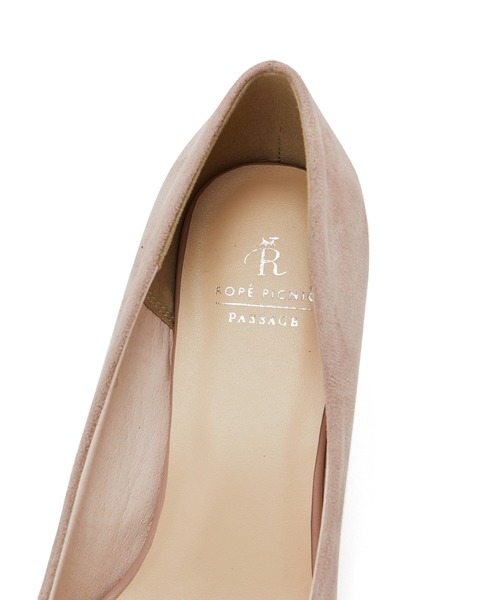 ROPE' PICNIC(ロペピクニック)の「リサイクルフェイクスエードプレーンパンプス(パンプス・レディース・ピンク系その他2/ブラック/ベージュ・24.0cm/23.0cm/23.5cm/24.5cm)」の14枚目の写真