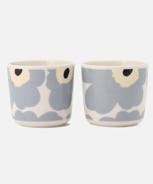 【JAPAN EXCLUSIVE】Unikko / coffee cup 2dl 2pcs（グラス/マグカップ/タンブラー）｜marimekko（マリメッコ）