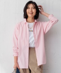 【Oggi4月号掲載/洗える】CANCLINI ベーシック シャツ