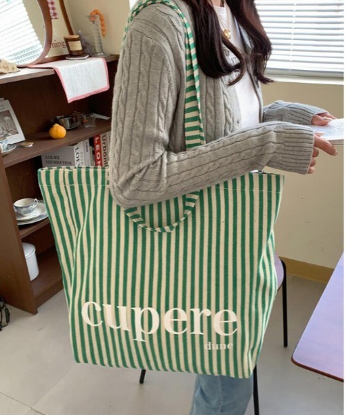 セール】【urge select】《大容量》ストライプ デザイン ビッグトート