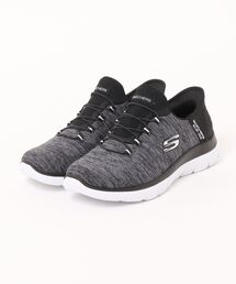 【SKECHERS】スケッチャーズ SLIP-INS：SUMMITS-DUZZLING HAZE（スリップインズ：サミッツ- ダズリング ヘイズ）149937W バンジーレーススニーカー ワイドフィット