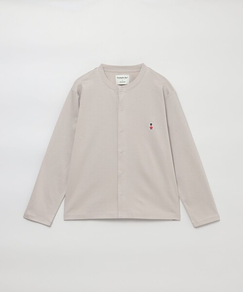 MACKINTOSH PHILOSOPHY（ﾏｯｷﾝﾄｯｼｭ ﾌｨﾛｿﾌｨｰ）の「バッキンガムベア ポンチカーディガン（カーディガン/ボレロ・レディース・ブルー/ブラック/ベージュ/ホワイト系その他/ダークネイビー・38）」の4枚目の写真