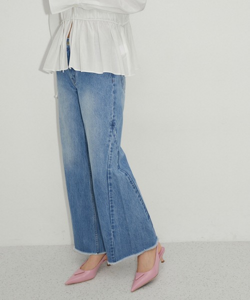 Healthy denim(ヘルシーデニム)の「【Healthy Denim for ADAM ET ROPE'】別注 Daisy(デニムパンツ・レディース・ブルー系その他4/ブルー・23/24/25/22)」の2枚目の写真