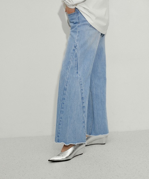 Healthy denim(ヘルシーデニム)の「【Healthy Denim for ADAM ET ROPE'】別注 Daisy(デニムパンツ・レディース・ブルー系その他4/ブルー・23/24/25/22)」の6枚目の写真