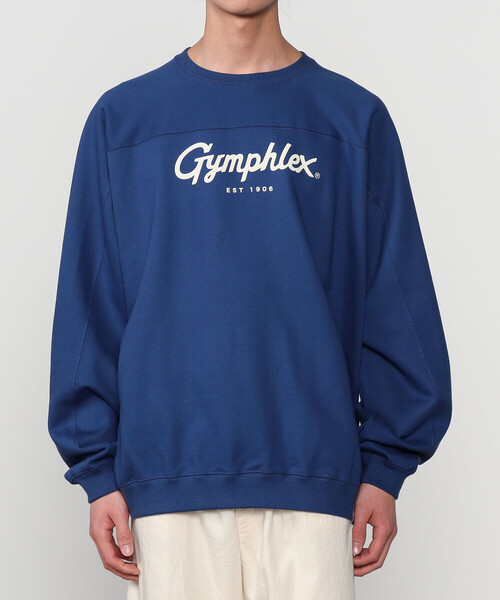 GYMPHLEX（ジムフレックス）の「Gymphlex | ヨークスリーブ ロゴクルー