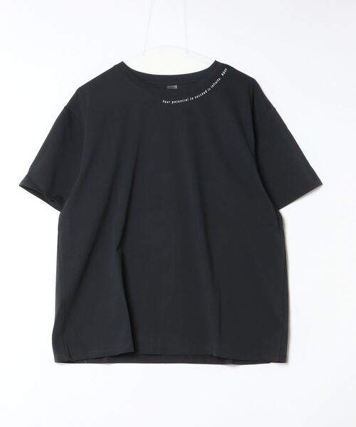 ROXY（ロキシー）の「ロキシー ROXY DOWN TO EARTH PLUS（Tシャツ/カットソー・レディース・トップグレー/ライトグリーン/ブラック/ホワイト・L/M）」の3枚目の写真
