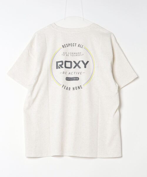 ROXY（ロキシー）の「ロキシー ROXY DOWN TO EARTH PLUS（Tシャツ/カットソー・レディース・トップグレー/ライトグリーン/ブラック/ホワイト・L/M）」の6枚目の写真