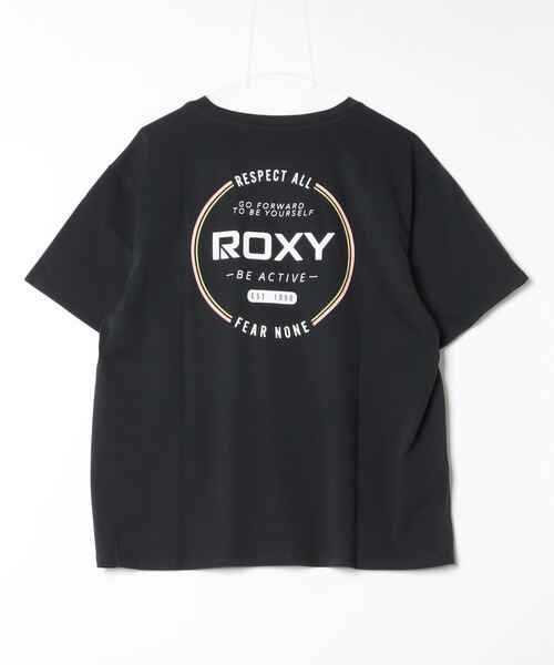ROXY（ロキシー）の「ロキシー ROXY DOWN TO EARTH PLUS（Tシャツ/カットソー・レディース・トップグレー/ライトグリーン/ブラック/ホワイト・L/M）」の7枚目の写真