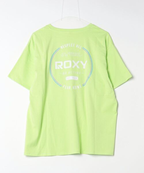 ROXY（ロキシー）の「ロキシー ROXY DOWN TO EARTH PLUS（Tシャツ/カットソー・レディース・トップグレー/ライトグリーン/ブラック/ホワイト・L/M）」の8枚目の写真