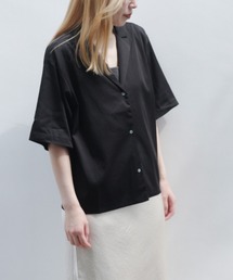 ENCIRCLE | 【ENCIRCLE/エンサークル】Fancy s/s shirt/ファンシーショートスリーブシャツ（ブラウス）(シャツ/ブラウス)