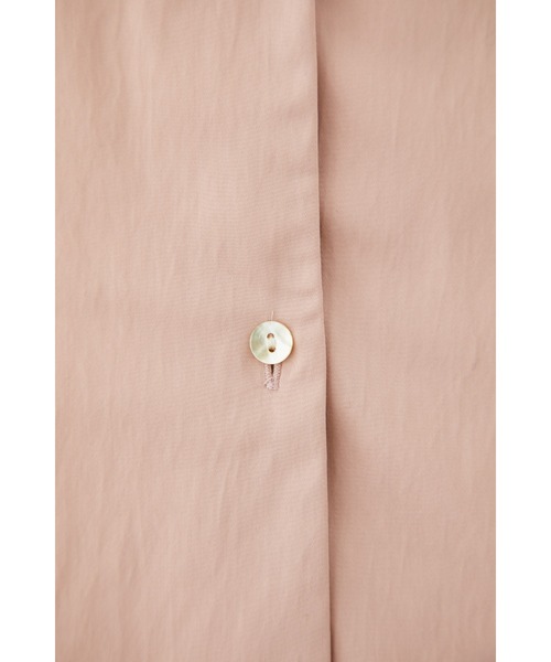 ENCIRCLE（エンサークル）の「【ENCIRCLE/エンサークル】Fancy s/s shirt/ファンシーショートスリーブシャツ（ブラウス）（シャツ/ブラウス・レディース・オフホワイト/スモークピンク/ブラック・FREE）」の18枚目の写真