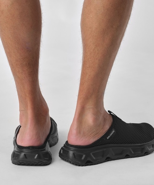 SALOMON(サロモン)の「SALOMON/サロモン REELAX SLIDE 6.0 メンズ サンダル リカバリー L47112000(サンダル・メンズ・ブラック・26.0cm/26.5cm/27.0cm/27.5cm/28.0cm)」の8枚目の写真