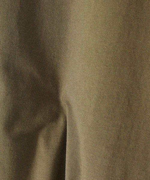 INSCRIRE（アンスクリア）の「INSCRIRE / アンスクリア：Crew Oversized Tee：I23SS-CUT21[STD]（Tシャツ/カットソー・メンズ・ホワイト/カーキ・44/46）」の8枚目の写真