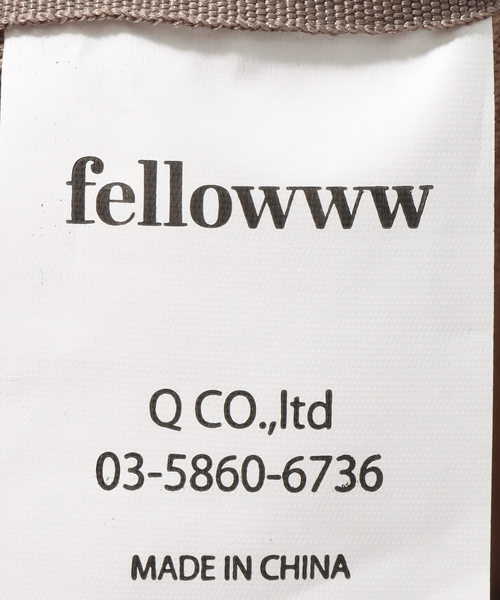 B.C STOCK（ベーセーストック）の「【fellowww / フェロー】別注 キャンバス ショルダーバッグ（ショルダーバッグ・メンズ・ホワイト/グリーン/モカ/ブラック・FREE）」の15枚目の写真