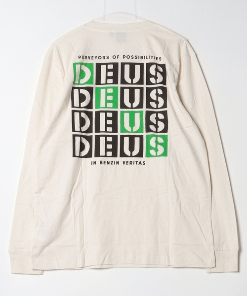DEUS EX MACHINA(デウスエクスマキナ)の「TICTAC LS TEE(Tシャツ/カットソー・メンズ・オフホワイト/ブラック・LARGE/MEDIUM/SMALL/X-LARGE)」の5枚目の写真