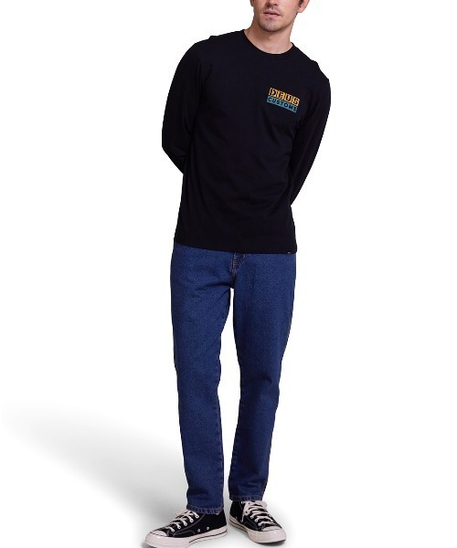 DEUS EX MACHINA(デウスエクスマキナ)の「TICTAC LS TEE(Tシャツ/カットソー・メンズ・オフホワイト/ブラック・LARGE/MEDIUM/SMALL/X-LARGE)」の3枚目の写真