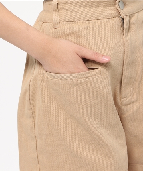 PANTS...（パンツ）の「ハイウエストショートパンツ（その他パンツ・レディース・ブルー/ベージュ・FREE）」の8枚目の写真