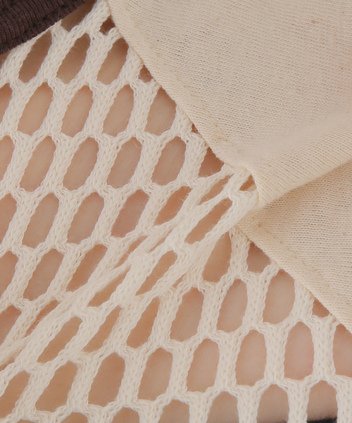 トップス INSCRIRE Mesh Raglan Tee INSCRIRE（アンスクリア）の「【INSCRIRE /アンスクリア】Mesh