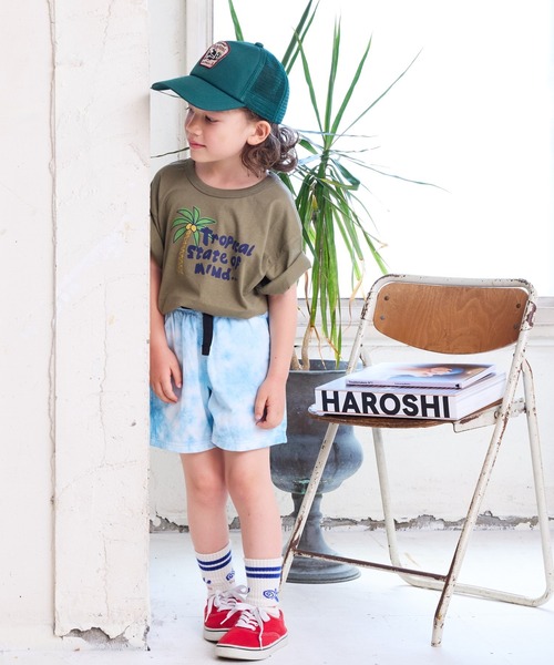 BIG FIELD（ビッグフィールド）の「ワッペンメッシュキャップ（kids/S～M）（キャップ・キッズ・ベージュ/ブルー/ブラック/グリーン/レッド・52/56）」の10枚目の写真