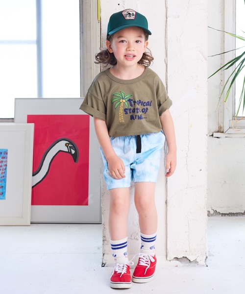 BIG FIELD（ビッグフィールド）の「ワッペンメッシュキャップ（kids/S～M）（キャップ・キッズ・ベージュ/ブルー/ブラック/グリーン/レッド・52/56）」の9枚目の写真