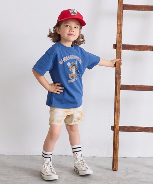 BIG FIELD（ビッグフィールド）の「ワッペンメッシュキャップ（kids/S～M）（キャップ・キッズ・ベージュ/ブルー/ブラック/グリーン/レッド・52/56）」の12枚目の写真