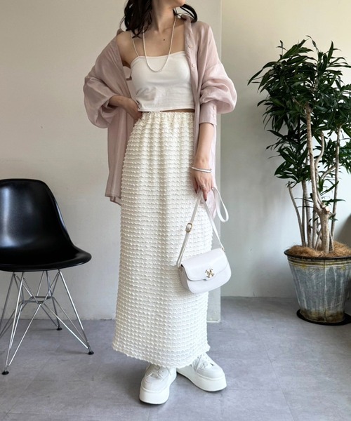 イシカワラボ　ほなみさんオリジナル365日履きたくなるタフタスカート 1/18【365日履きたくなるタフタスカート】 honamiオリジナル パンツ派