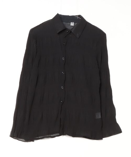 gossip!ロサンゼルス(ゴシップロサンゼルス)の「YUGA シフォンブラウス(シャツ/ブラウス・レディース・ホワイト/ブラック/オフホワイト・FREE)」の8枚目の写真