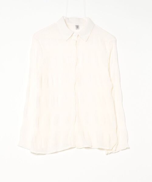 gossip!ロサンゼルス(ゴシップロサンゼルス)の「YUGA シフォンブラウス(シャツ/ブラウス・レディース・ホワイト/ブラック/オフホワイト・FREE)」の9枚目の写真