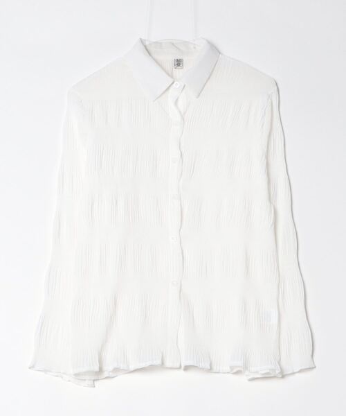 gossip!ロサンゼルス(ゴシップロサンゼルス)の「YUGA シフォンブラウス(シャツ/ブラウス・レディース・ホワイト/ブラック/オフホワイト・FREE)」の10枚目の写真