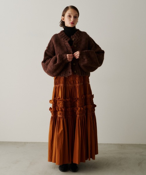 ギャザーキャミフリルワンピース（ワンピース）｜PERNA（ペルナ