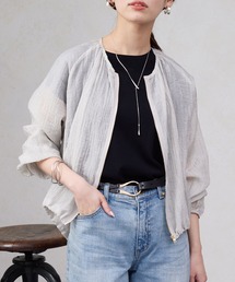 裾ドロストシアーブルゾン