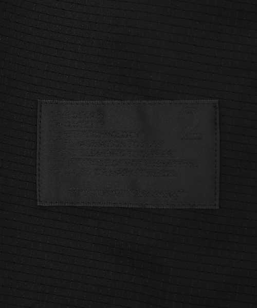WHITE MOUNTAINEERING(ホワイトマウンテニアリング)の「【White Mountaineering】POLYESTER TAFFETA TAPERED EASY BK2471408(スラックス・メンズ・ブラック・1/2)」の3枚目の写真