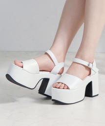 LOVEHUNTER | 厚底 アンクルストラップ サンダル (1686) /Love Hunter(サンダル)