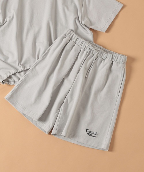 LAKOLE（ラコレ）の「ミニウラケハーフパンツ＜RELAXING WEAR＞ / 114333（その他ルームウェア・レディース・アイボリー/ライトグレー/ネイビー・FREE）」の2枚目の写真