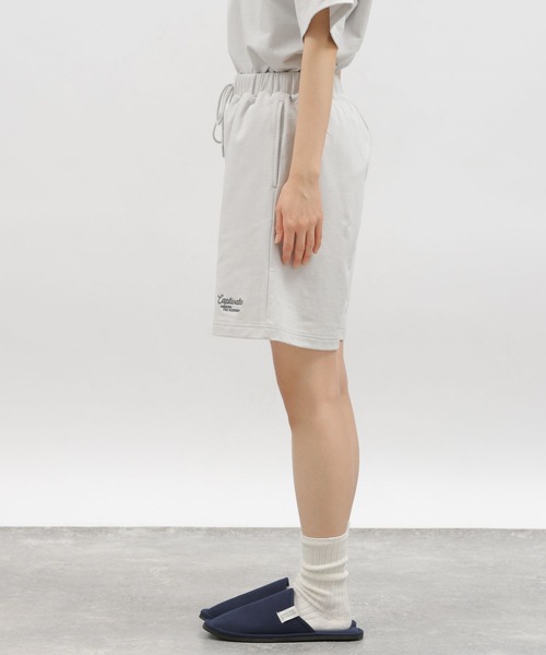 LAKOLE（ラコレ）の「ミニウラケハーフパンツ＜RELAXING WEAR＞ / 114333（その他ルームウェア・レディース・アイボリー/ライトグレー/ネイビー・FREE）」の15枚目の写真