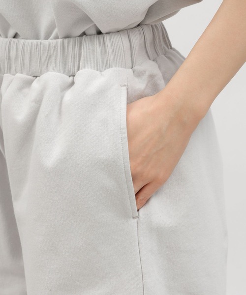 LAKOLE（ラコレ）の「ミニウラケハーフパンツ＜RELAXING WEAR＞ / 114333（その他ルームウェア・レディース・アイボリー/ライトグレー/ネイビー・FREE）」の6枚目の写真