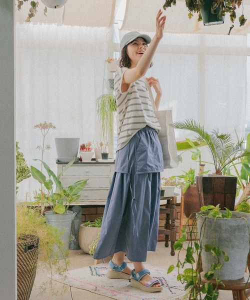 niko and...（ニコアンド）の「オリジナルテープベルトスポーツサンダル（サンダル・レディース・その他1/その他2/ブラック/アイボリー・MEDIUM/LARGE/SMALL）」の17枚目の写真