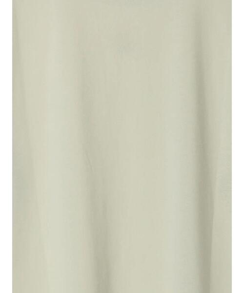 Samansa Mos2(サマンサ モスモス)の「【汗染み防止】お花刺繍Tシャツ(Tシャツ/カットソー・レディース・キナリ/ブラック/オフホワイト/ミント・F)」の5枚目の写真