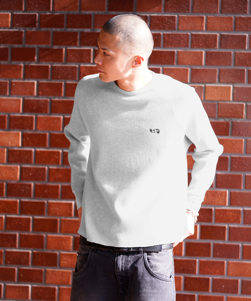 CarService ×FRUIT OF THE LOOM】2P THERMAL LS（Tシャツ
