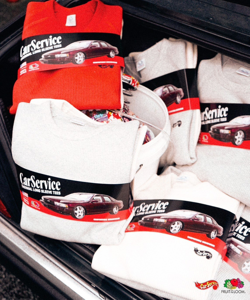 トップス CarService THERMAL LS CarService ×FRUIT OF THE LOOM】2P THERMAL LS（Tシャツ
