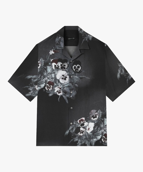 LAD MUSICIAN パンジーオープンカラーシャツ 24SS LAD MUSICIAN(ラッドミュージシャン) - DECHINE OPEN COLLAR S/S