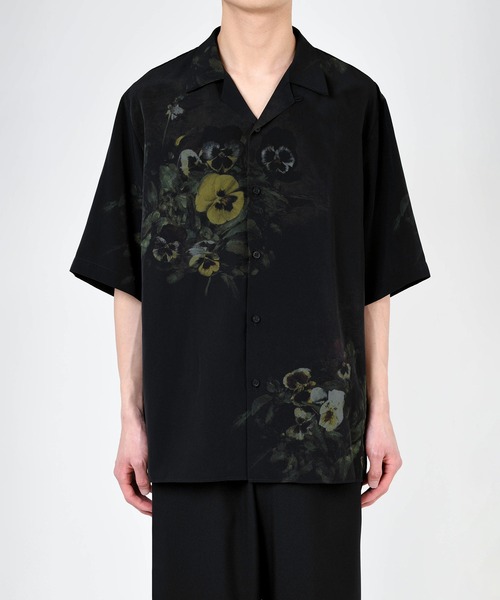 トップス LAD MUSICIAN 24SS PANSY BIG SHIRT (46) LAD MUSICIAN(ラッドミュージシャン) - DECHINE BIG SHIRT