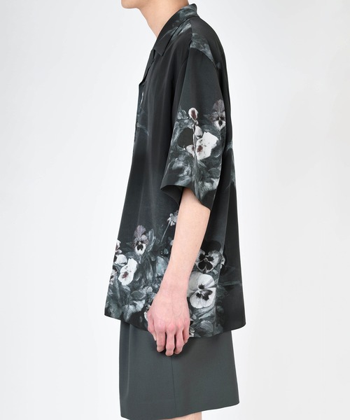 lad musician PANSY SHIRT JACKET シャツ　24ss LAD MUSICIAN 2024SS PANSY BIG SHIRT