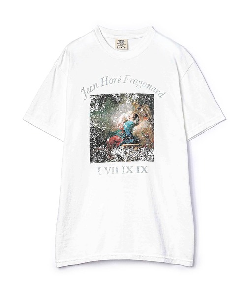 Noen(ノエン)の「ヴィンテージライクプリントT type1(Tシャツ/カットソー・メンズ・ブラック/ホワイト・LARGE/MEDIUM)」の2枚目の写真
